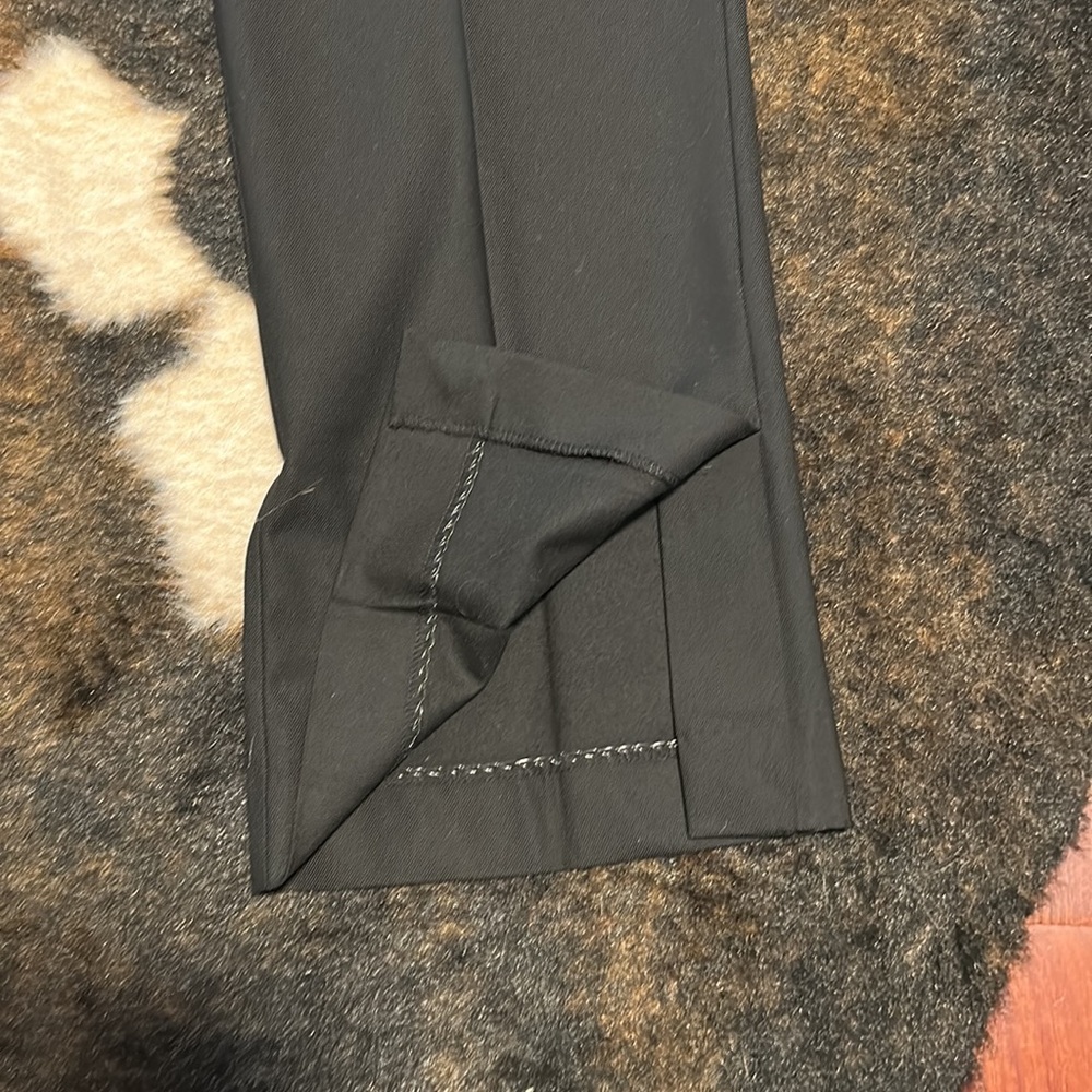 🎯Zara split hem Classic Black Trousers - Picture 2 of 3